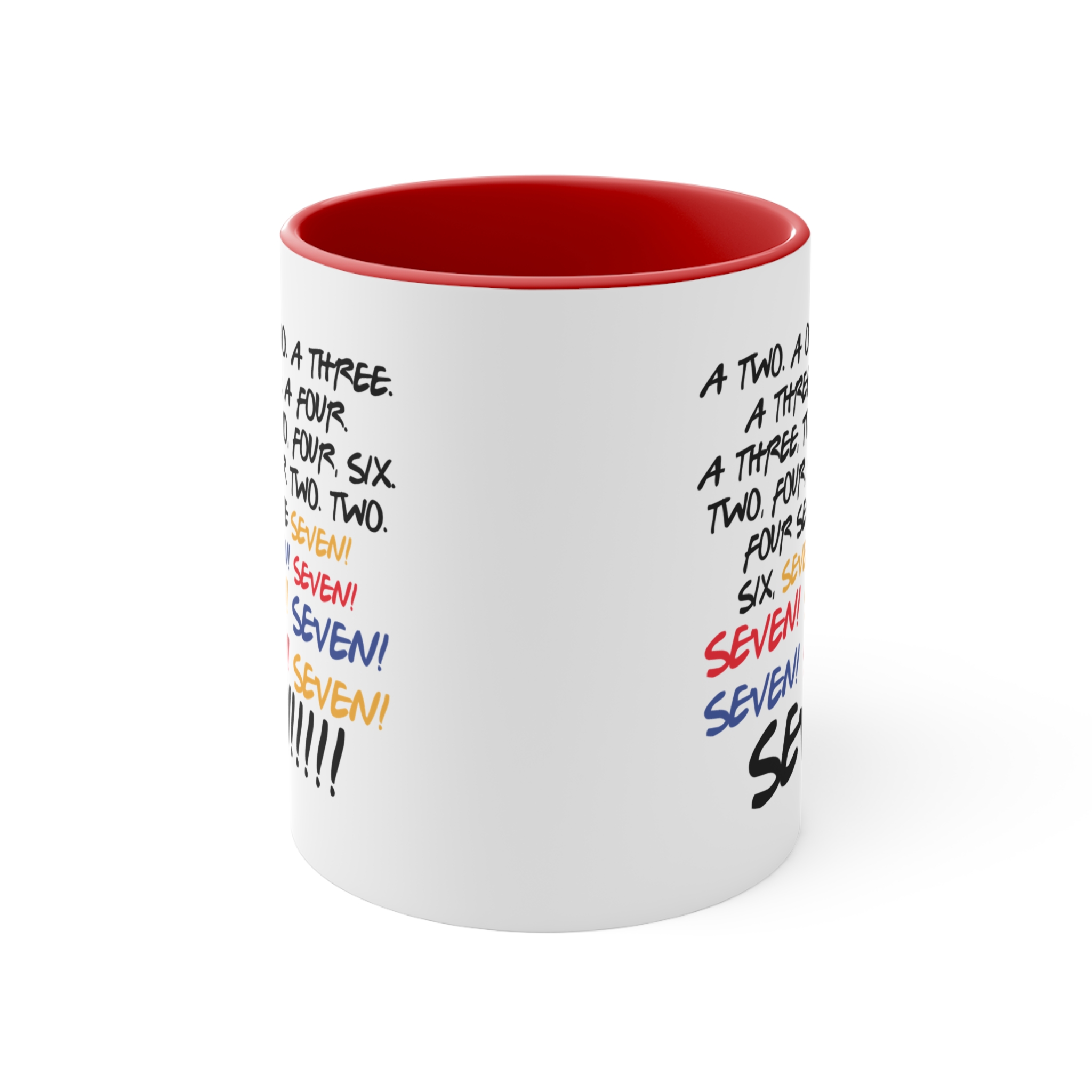 Friends Movie Seven Seven Mug Friends Movie Seven Seven Mug
