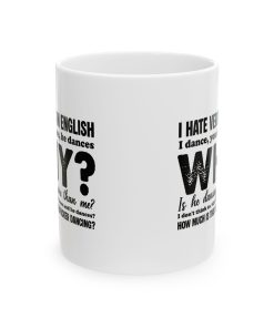 I Hate Verbs In English Mug