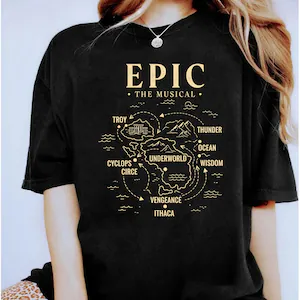 Epic The Musical Map Shirt Epic The Musical Map Shirt
