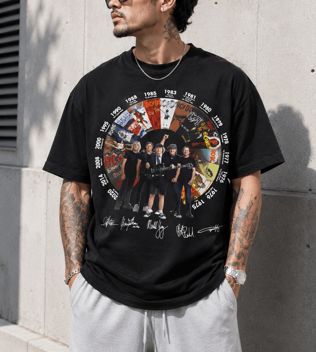 ACDC Power Up World Tour Shirt ACDC Power Up World Tour Shirt