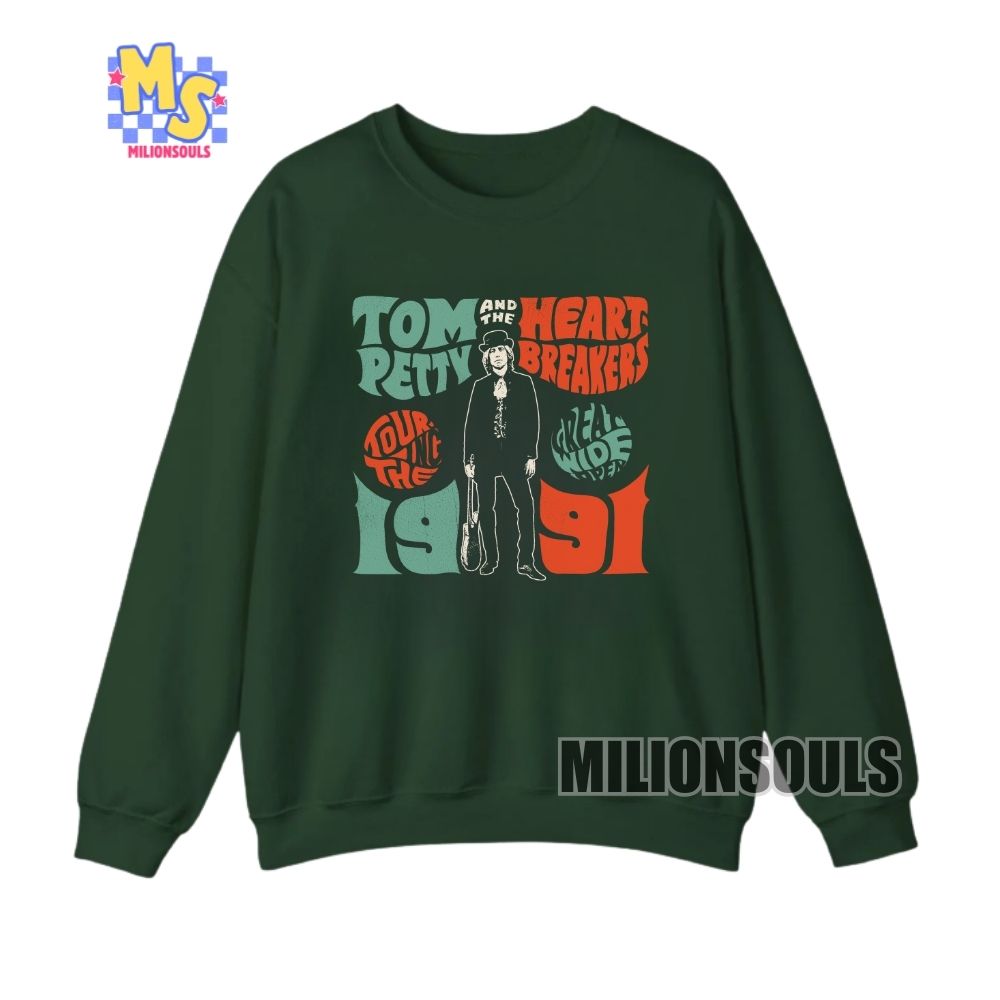 Tom Petty And The Heart Breakers Touring The Great Wide Open Shirt Tom Petty And The Heart Breakers Touring The Great Wide Open Shirt
