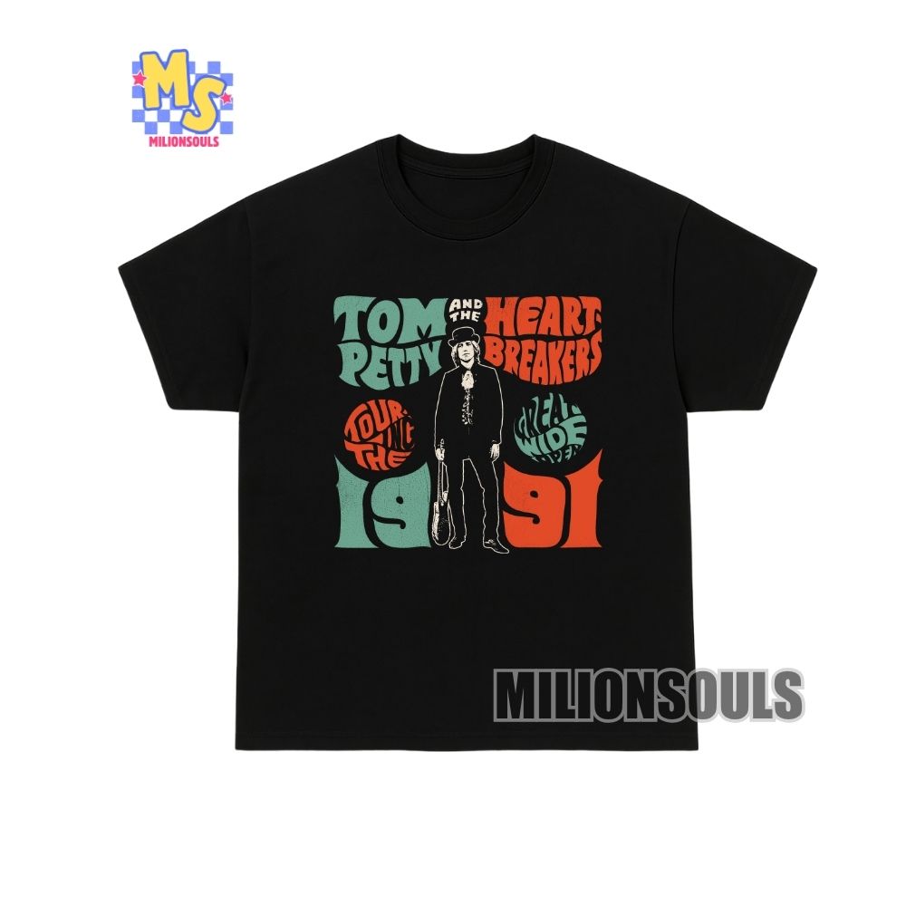 Tom Petty And The Heart Breakers Touring The Great Wide Open Shirt Tom Petty And The Heart Breakers Touring The Great Wide Open Shirt