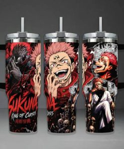 Jujutsu Kaisen Ryomen Sukuna Tumbler 40oz 1pc Jujutsu Kaisen Ryomen Sukuna Tumbler 40oz 1pc