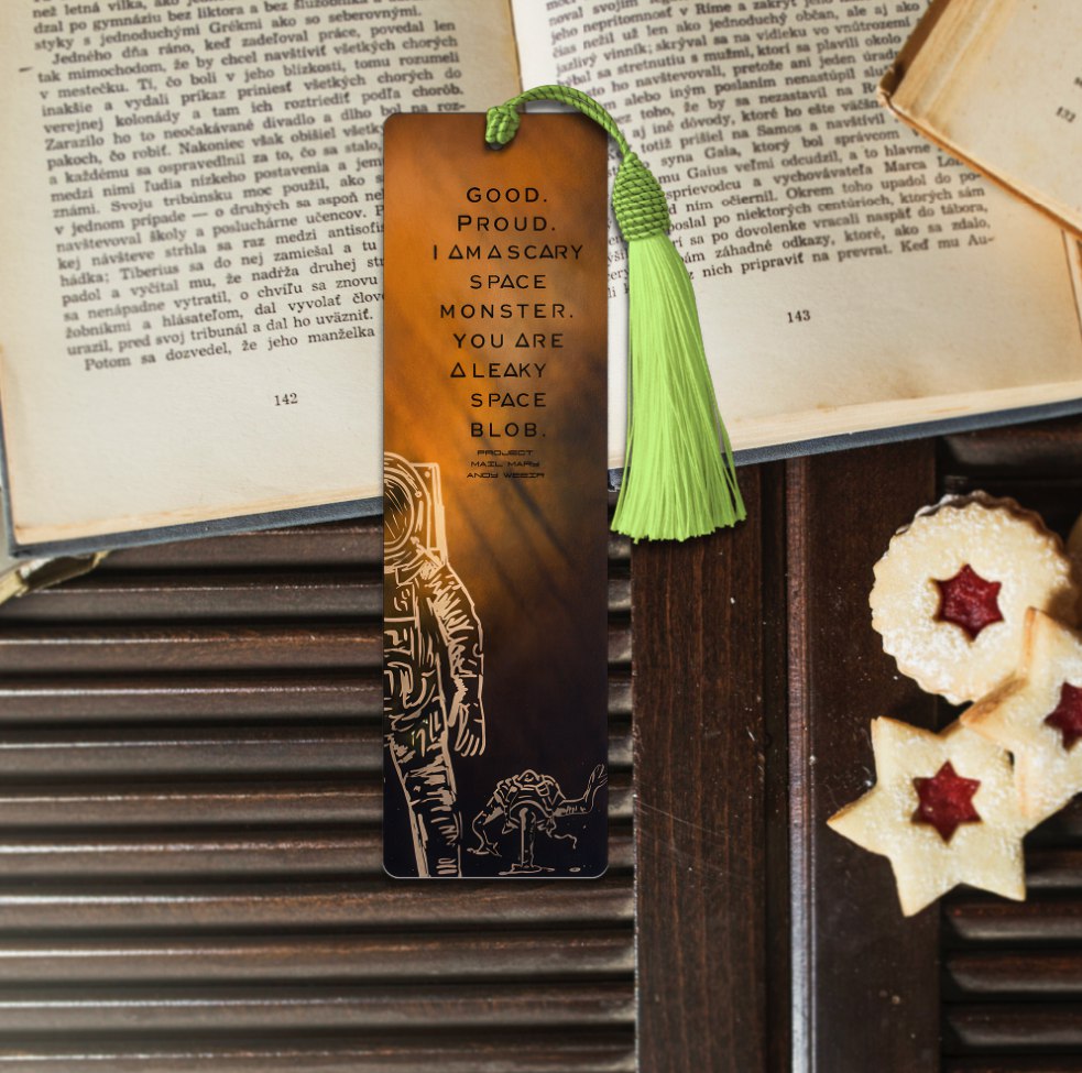 Project Hail Mary Bookmark Ver 2 Project Hail Mary Bookmark Ver 2