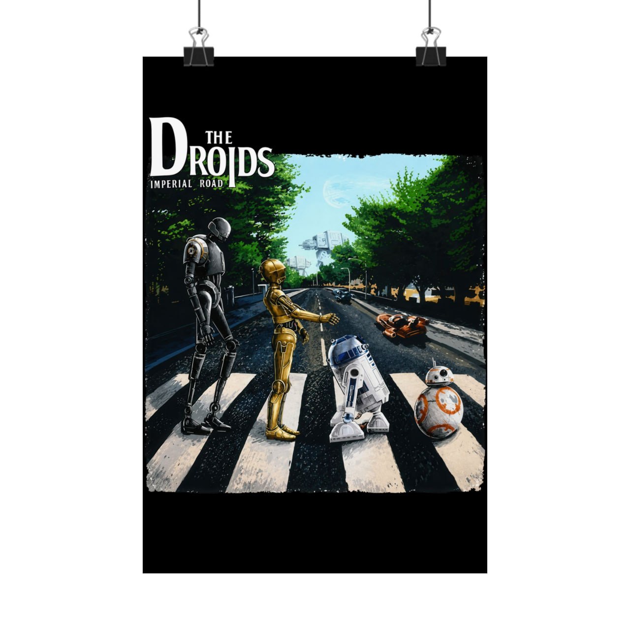 The Droids Imperial Road Star War Poster The Droids Imperial Road Star War Poster