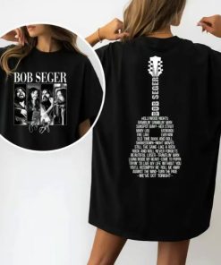 Bob Seger 2 Sided Songs Shirt Bob Seger 2 Sided Songs Shirt