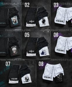 2-in-1 Anime Workout Shorts 2-in-1 Anime Workout Shorts