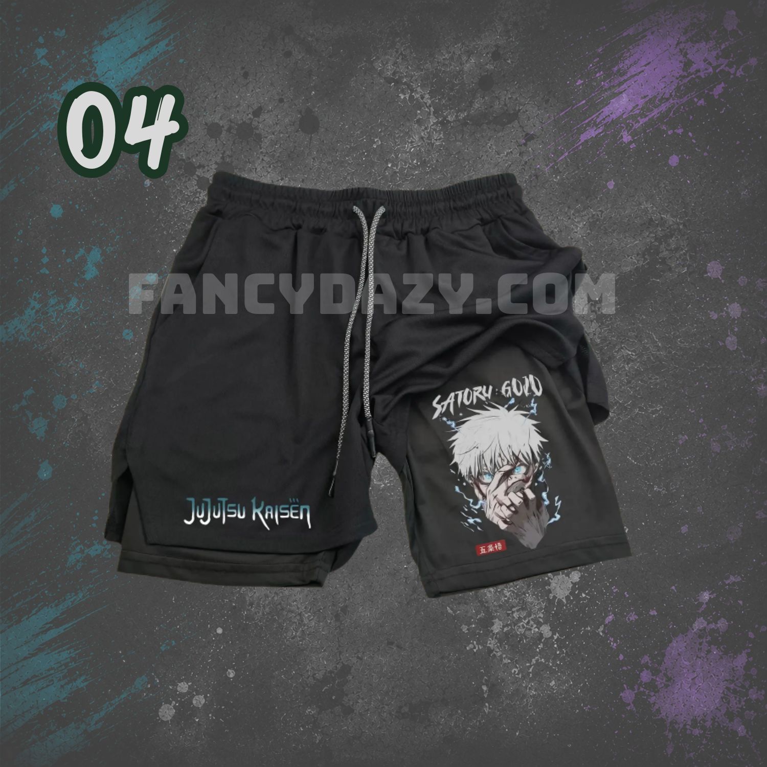 2-in-1 Anime Workout Shorts 2-in-1 Anime Workout Shorts