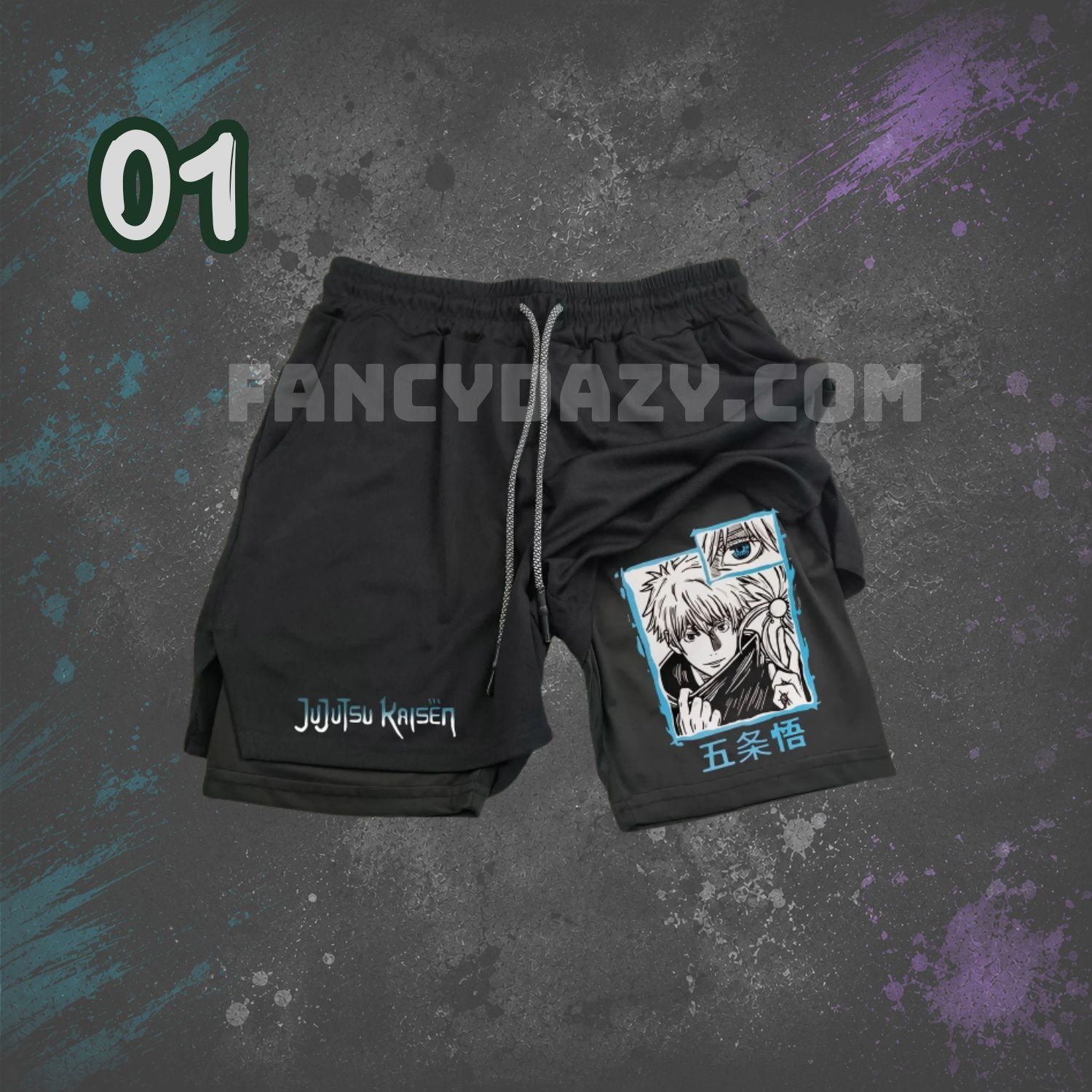 2-in-1 Anime Workout Shorts 2-in-1 Anime Workout Shorts