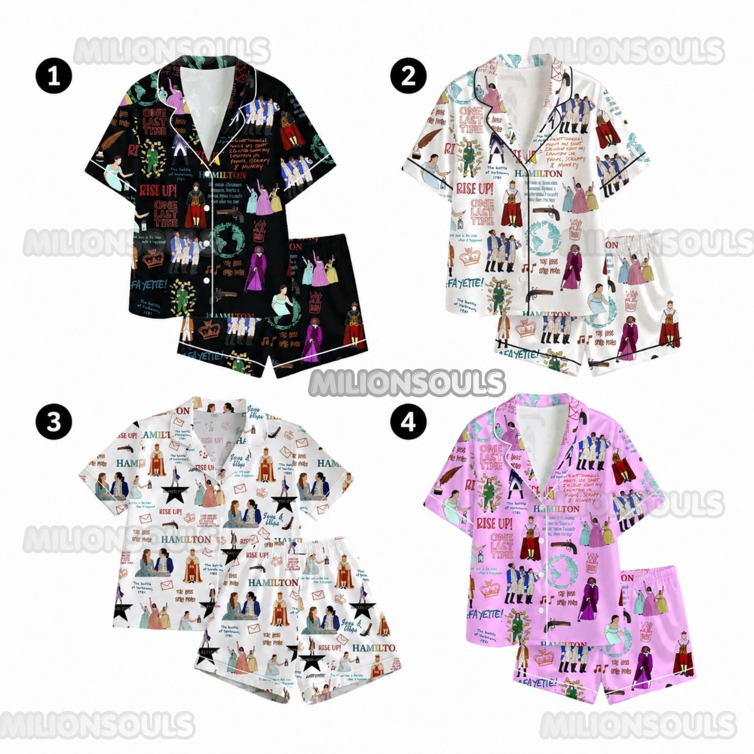 Hamilton Pajamas Set Collection