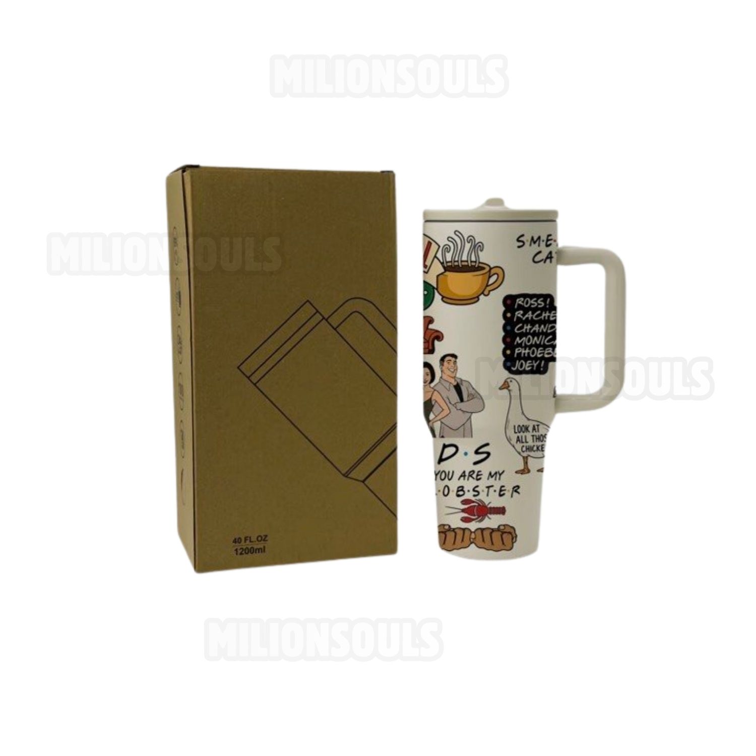 Friends Tv Central Perk Tumbler 40oz Friends Tv Central Perk Tumbler 40oz