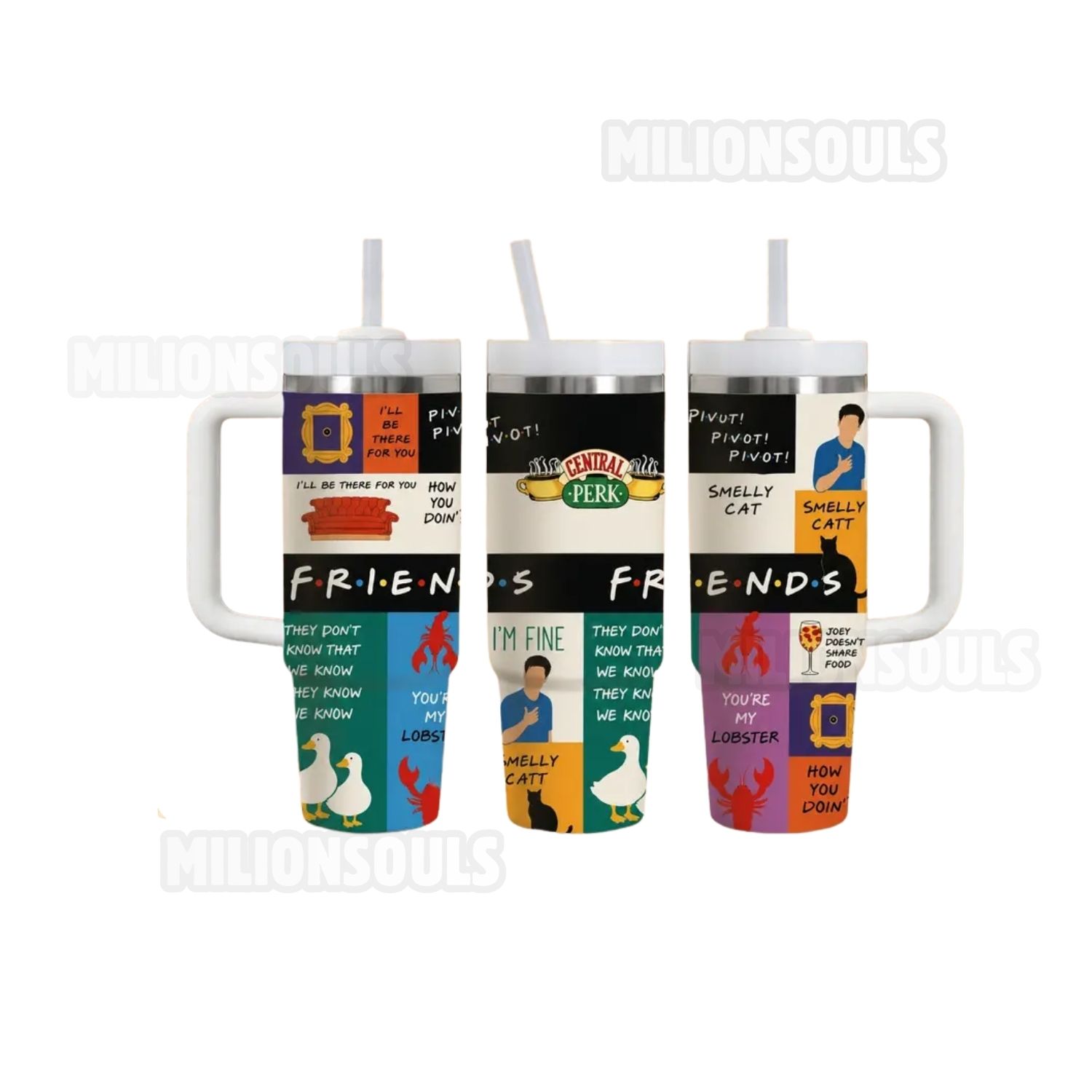 Friends Tv You’re My Lobster Tumbler 40oz
