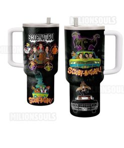 Scoobydoo x Supernatural Tumbler 40oz
