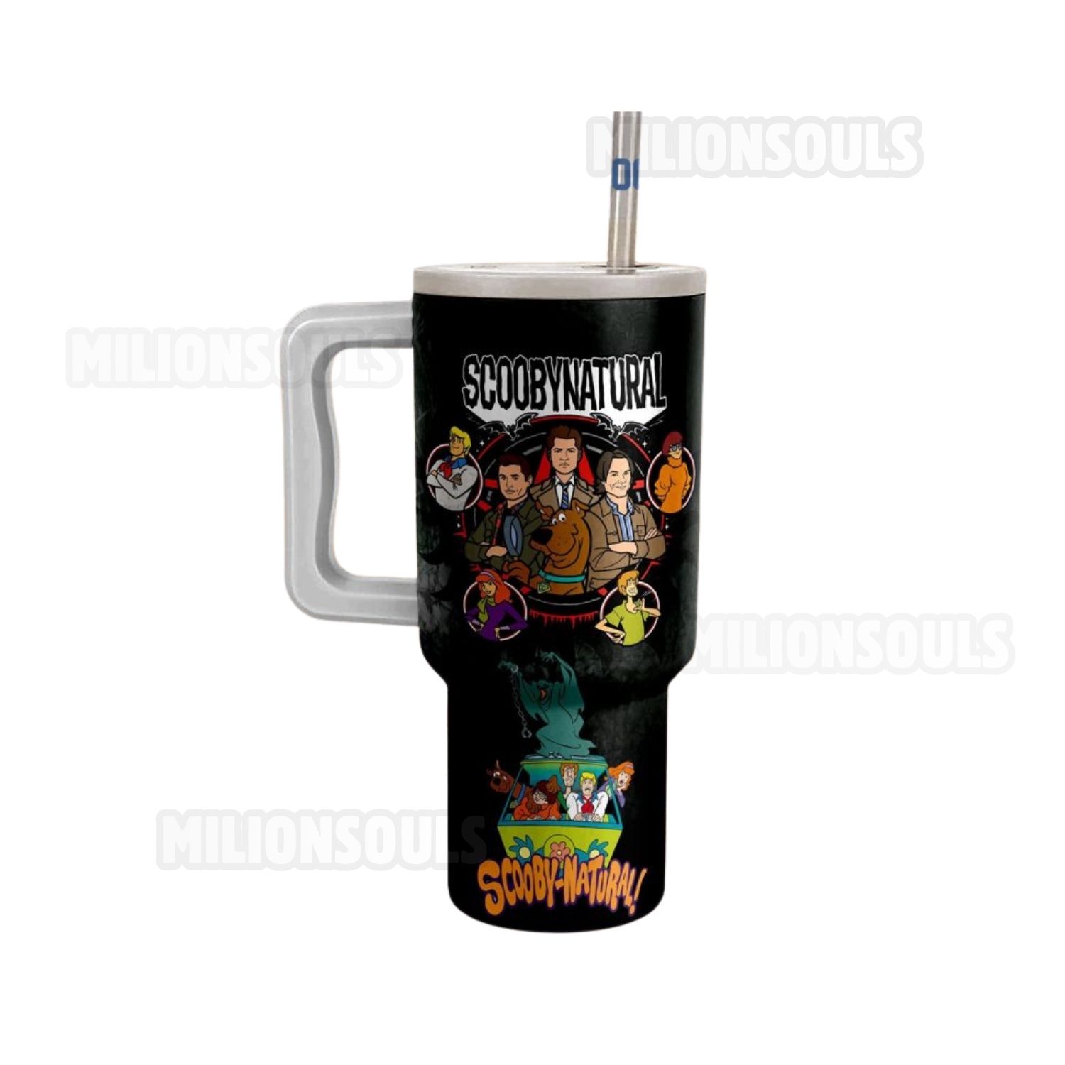 Scoobydoo x Supernatural Tumbler 40oz Scoobydoo x Supernatural Tumbler 40oz