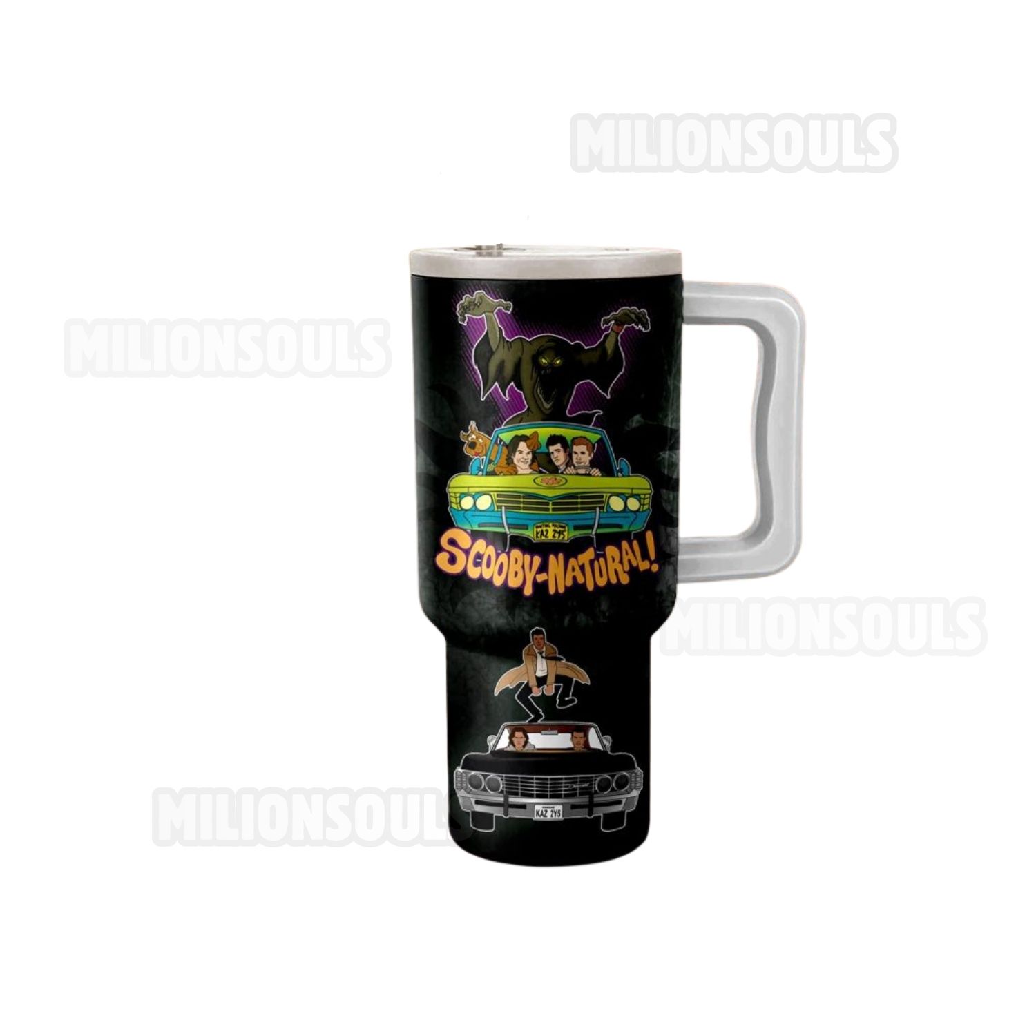 Scoobydoo x Supernatural Tumbler 40oz Scoobydoo x Supernatural Tumbler 40oz