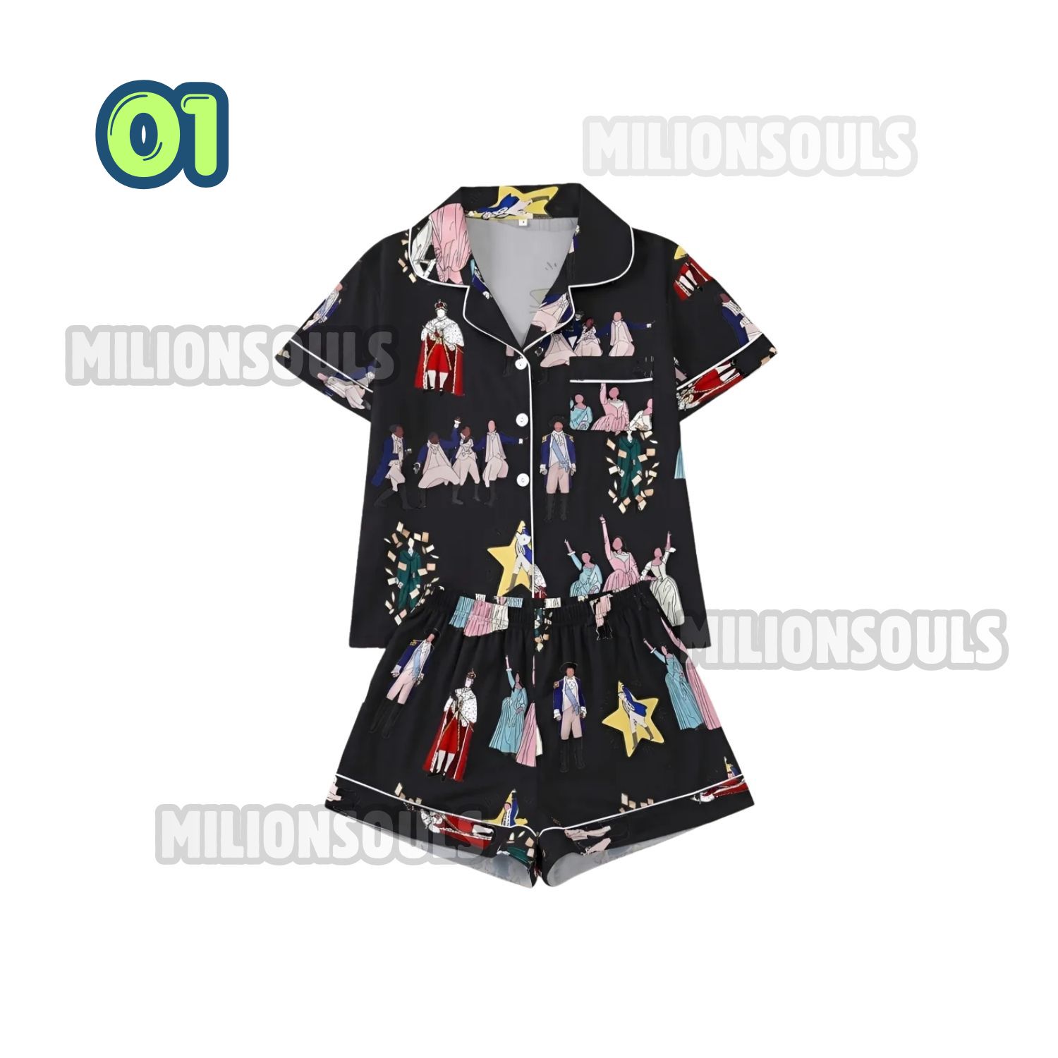 Hamilton Pajamas Set Collection 2 Hamilton Pajamas Set Collection 2