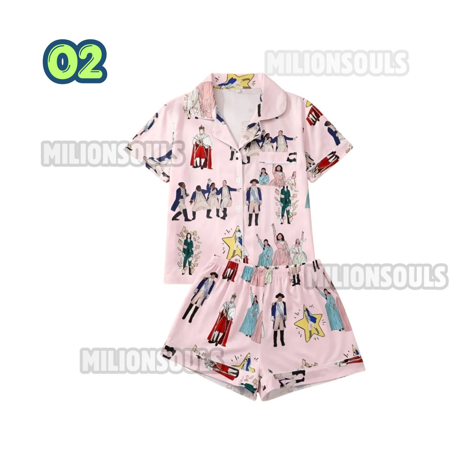 Hamilton Pajamas Set Collection 2 Hamilton Pajamas Set Collection 2