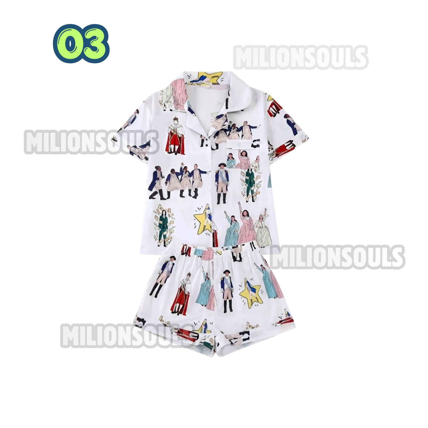 Hamilton Pajamas Set Collection 2 Hamilton Pajamas Set Collection 2
