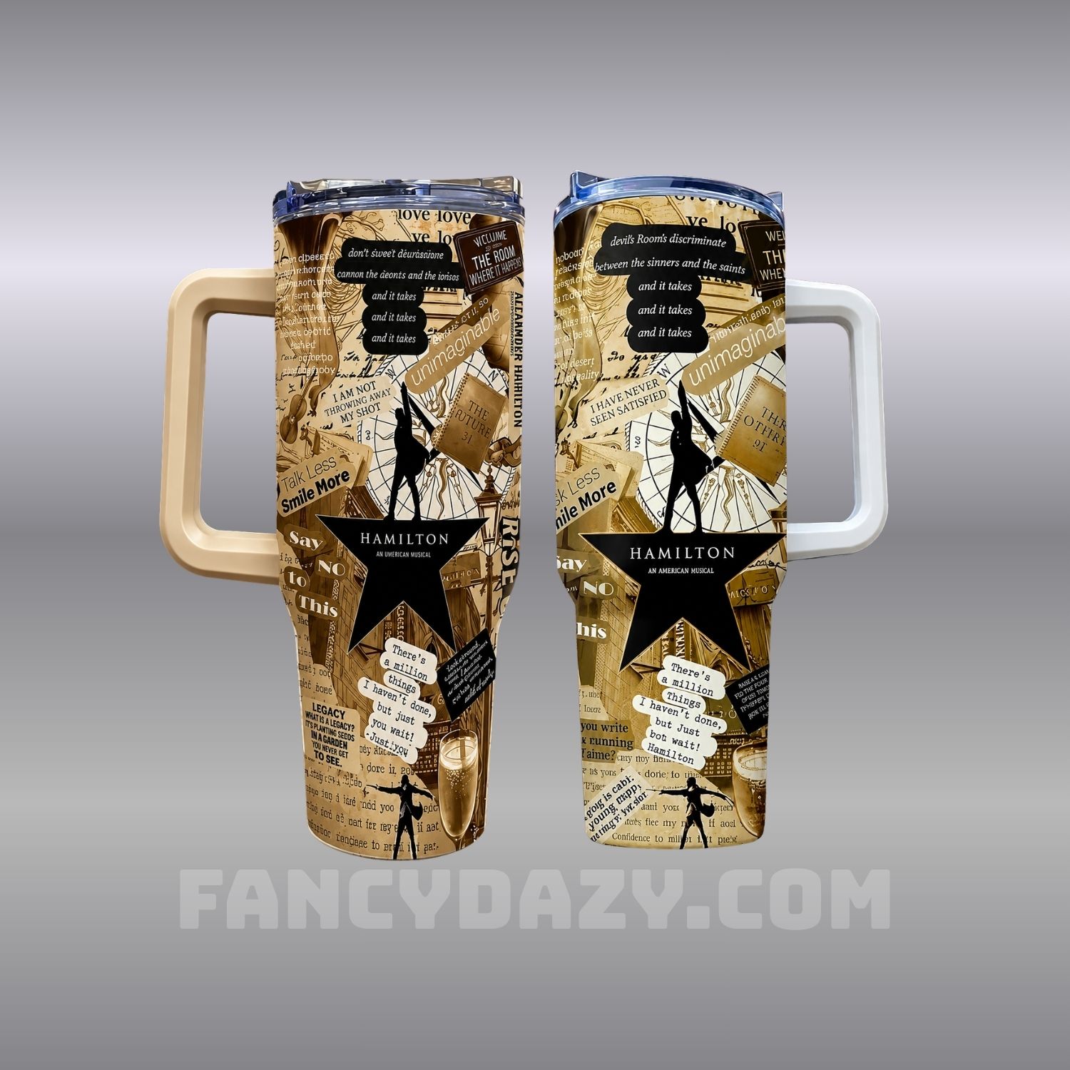 Hamilton Target Vynil King George Tumbler Hamilton Target Vynil King George Tumbler